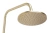 Душевая система Rea Parot gold matt P2323 Душевая система Rea Parot gold matt P2323