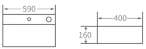Умывальник CeramaLux 6253R