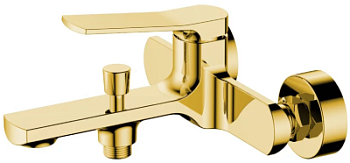 Смеситель для ванны Nemo Prima NM-1351-BG brush gold