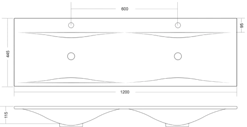 Умывальник Madera Pulsus 120