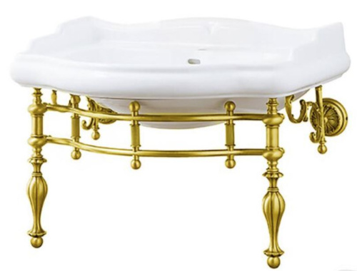 Консоль с раковиной Caprigo LOW7060/73-ORO