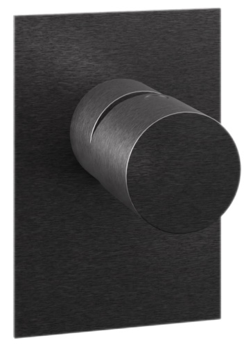 Смеситель для душа Remer Edge EG530CFP, черный брашированный хром