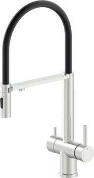 Смеситель для мойки Vivi Felice 1314 Sn Satinato Nero