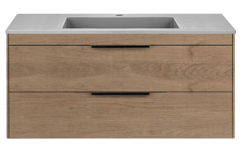 Тумба подвесная Vincea Chiara 2D 1000 N.Oak VMC-2C2100NO