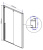 Душевая дверь Vincea Lugano VDS-1L150CLB-1