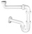 Сифон для умывальника McALPINE HC4PF-32SPS Сифон для умывальника McALPINE HC4PF-32SPS