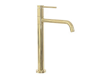 Смеситель для умывальника Rea Lugano Slim Gold B5002