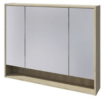 Зеркальный шкаф Caprigo Seattle 100 дуб мадуро 2052-6289