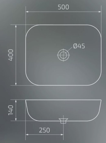 Умывальник Gid BL1302
