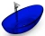 Ванна Knief Oval Shape Marine blue 70001XXX