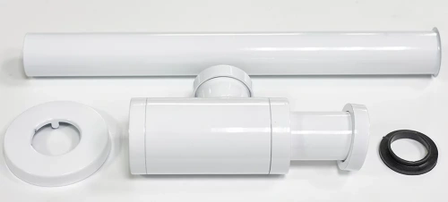 Сифон для умывальника CeramaLux белый глянцевый GWBC-036