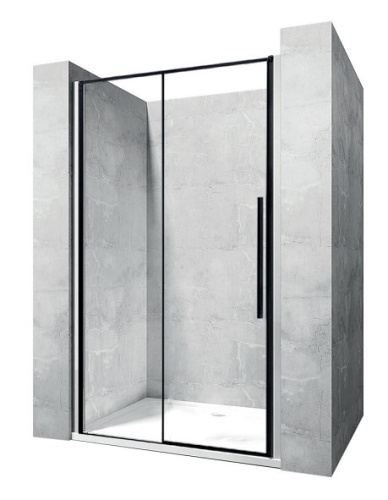 Душевая дверь Rea Solar Black 140 K6359