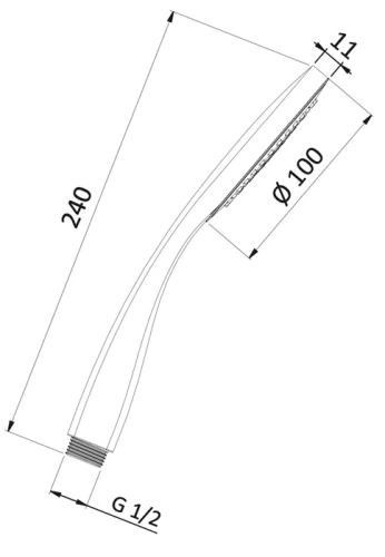 Ручной душ Mariani Get B00191ID00