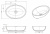Умывальник Knief Oval Shape Arangonit 70201050 Умывальник Knief Oval Shape Arangonit 70201050