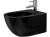Биде подвесное Rea Carlo Mini Black matt C6380