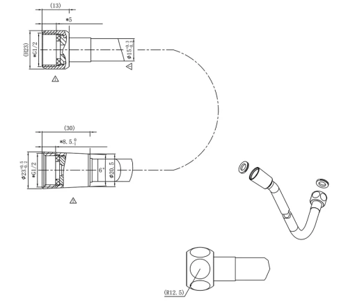 Душевая система Vincea Inspire VSFW-432TI3CH