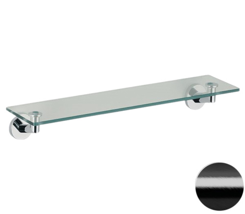 Полка 53 см Remer Guest GS20CFP, черный брашированный хром