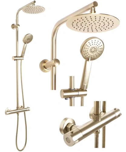 Душевая система Rea Bliss gold matt P8413