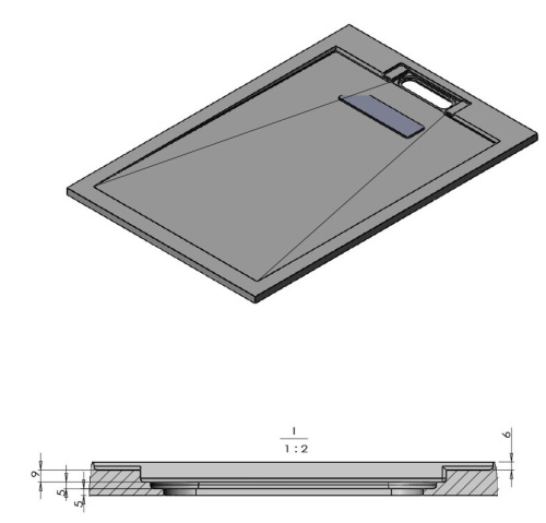 Душевой поддон Vincea VST-4SRL9012A
