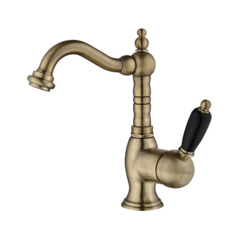 Смеситель для умывальника Caprigo Adria-uno Black Edition 02B-524-VOT