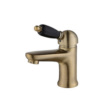 Смеситель для умывальника Caprigo Adria-uno Black Edition 02B-522-VOT