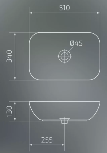 Умывальник Gid N9447