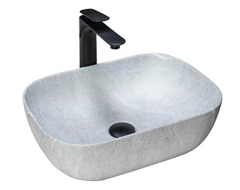 Умывальник Rea Livia Grey matt U3801