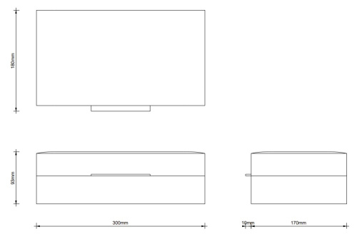 Контейнер универсальный Decor Walther Brownie BOX L 0939850
