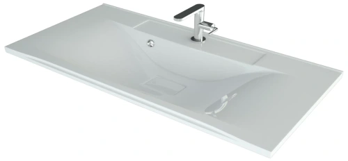 Тумба напольная Vela Бриз 100Н три ящика под Milen TU270602