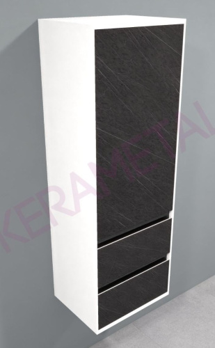 Пенал подвесной Kolpa-san Pandora P1301 45 Black stone 514290