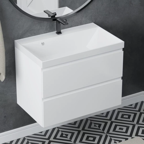 Тумба подвесная Vela Мира 60П под Classica (белый мат) TU3619