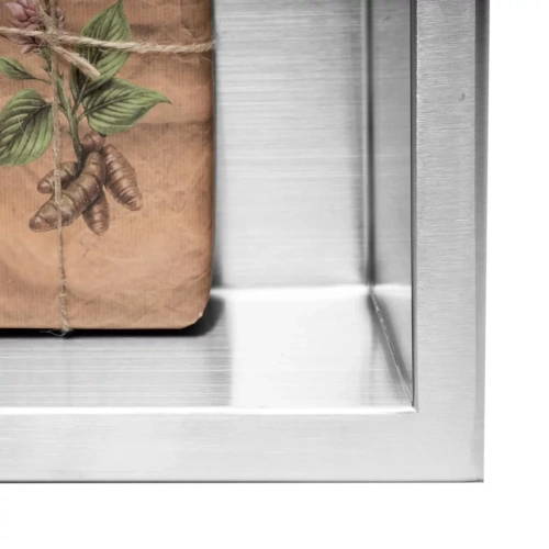 Полка врезная Rea 01 nikiel matt 05600