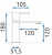 Смеситель для умывальника Rea Flip Chrome B2004