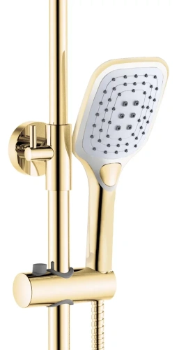 Душевая система Rea Melia white gold P2406