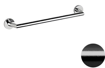 Полотенцедержатель 40 см Remer Guest GS40CFP, черный брашированный хром