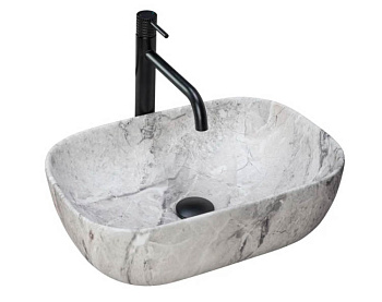 Умывальник Rea Livia Stone matt U3800