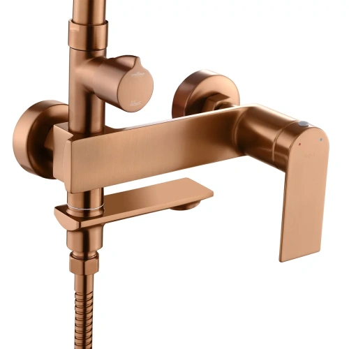 Душевая система Rea Storm copper brush P3000