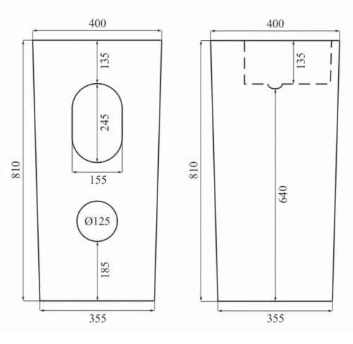 Умывальник Calani Frida CAL-00501