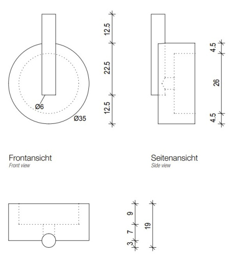 Крючок Decor Walther Stone WHK 0972655