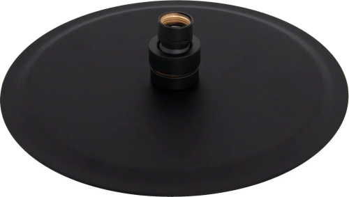 Верхний душ с шарнирным соединением 30 см Remer 357UFM30NOX, черный матовый