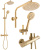 Душевая система Rea Bliss Gold P8806 Душевая система Rea Bliss Gold P8806