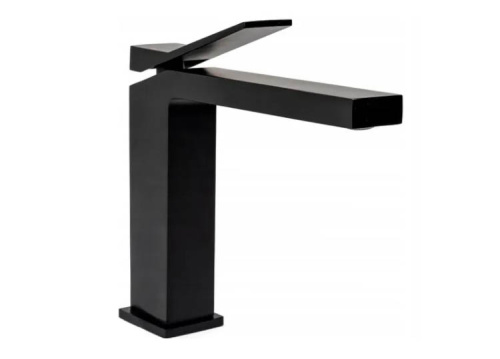 Смеситель для умывальника Rea Duet Black B4412