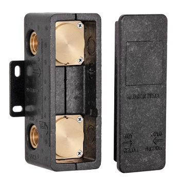 Скрытая часть на 2 выхода Remer RRBOX92