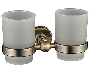 Двойной стакан подвесной Vivi Felice Successo N1029 Bronzo