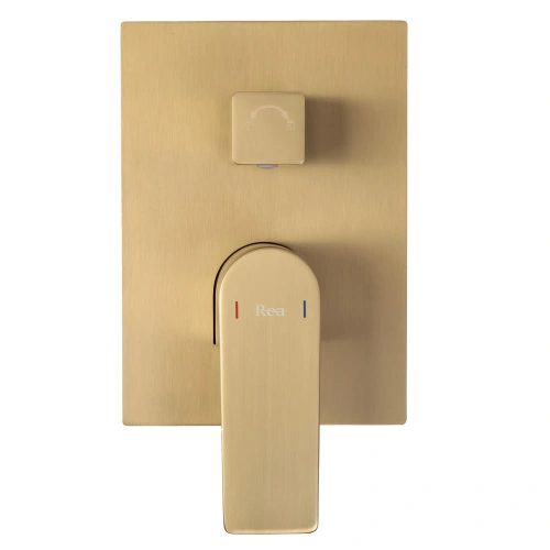 Душевая система Rea Moby gold matt P2403