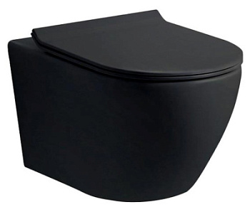 Унитаз подвесной Nemo 882-2YB matte black