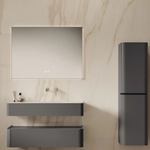 Тумба подвесная Vincea Caprise VMC-4CA100MG серый матовый