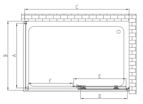 Душевой уголок Vincea Soft VSR-3SO8016CL