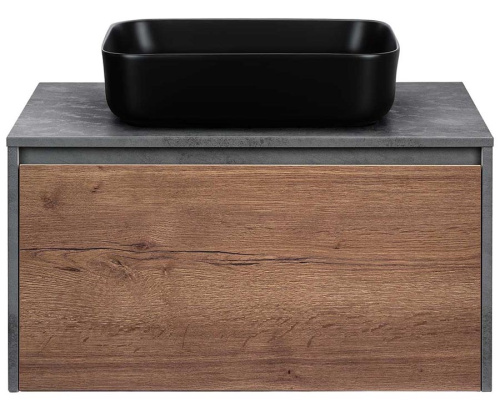 Тумба подвесная Vincea Mesa 800 T.Oak + Beton VMC-2MS800TB