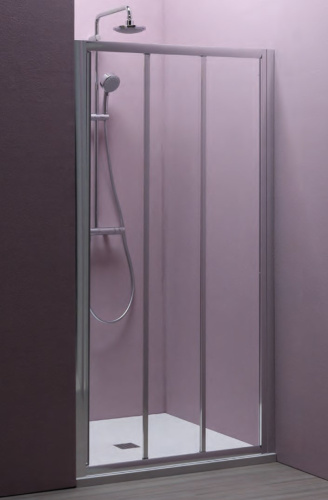 Душевая дверь Kolpa-San Luna TV3D/S 90 silver transparent 560060